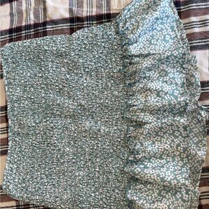 Altar'd State Blue and White Patterned Skirt